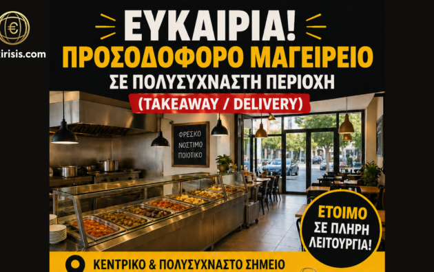 Πωλείται προσοδοφόρο μαγειρείο σε κεντρικό σημείο Λευκωσίας, πλήρως εξοπλισμένο, ιδανικό για takeaway και delivery με σταθερή πελατεία