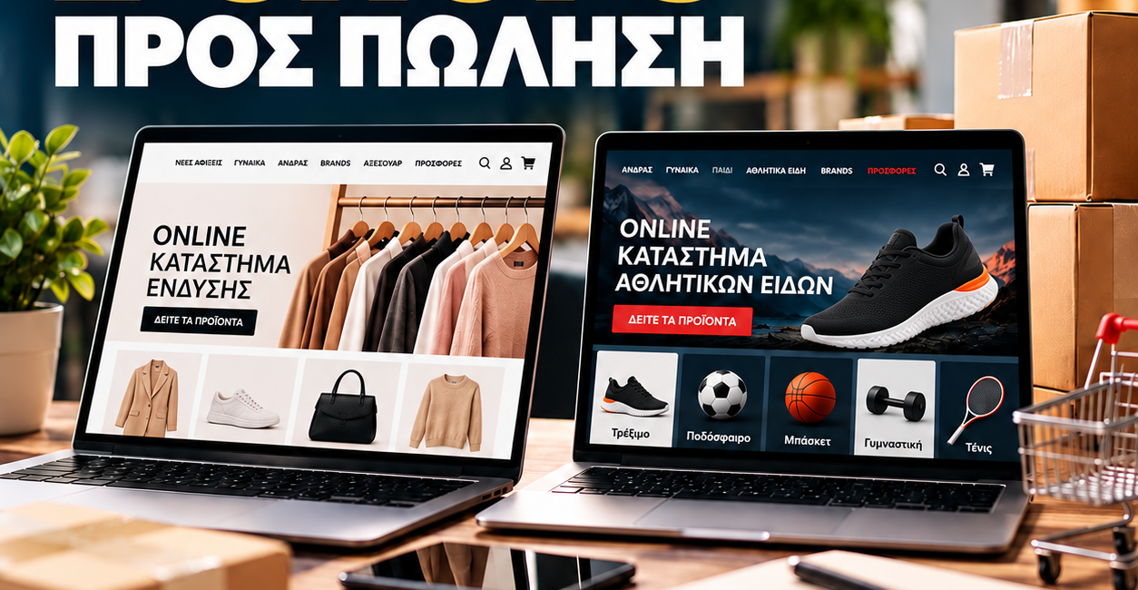 Κερδοφόρα e-shops προς πώληση στην Ελλάδα – Ένδυση και αθλητικά είδη