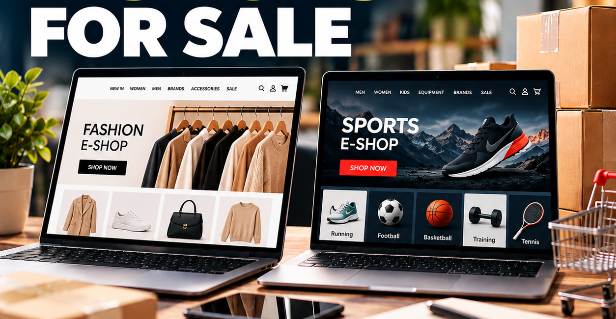 Profitable e-shops for sale in Greece – clothing and sporting goods